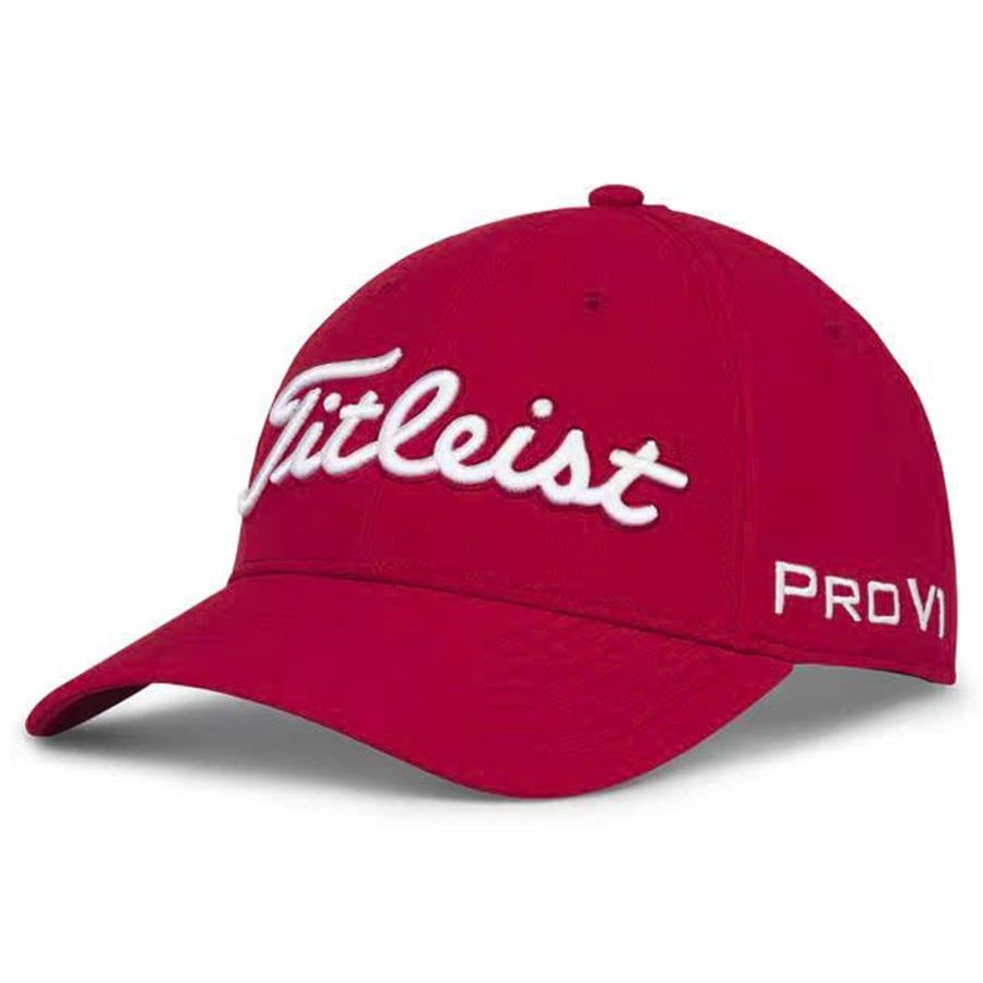 Nón kết golf nam TOUR PERFORMANCE RED/WHITE TH25ATP-61 | Titleist
