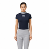 Áo Golf Nữ Tay Ngắn Footjoy Women'S Ss Mock Neck Shirt Navy 28392 | Fo
