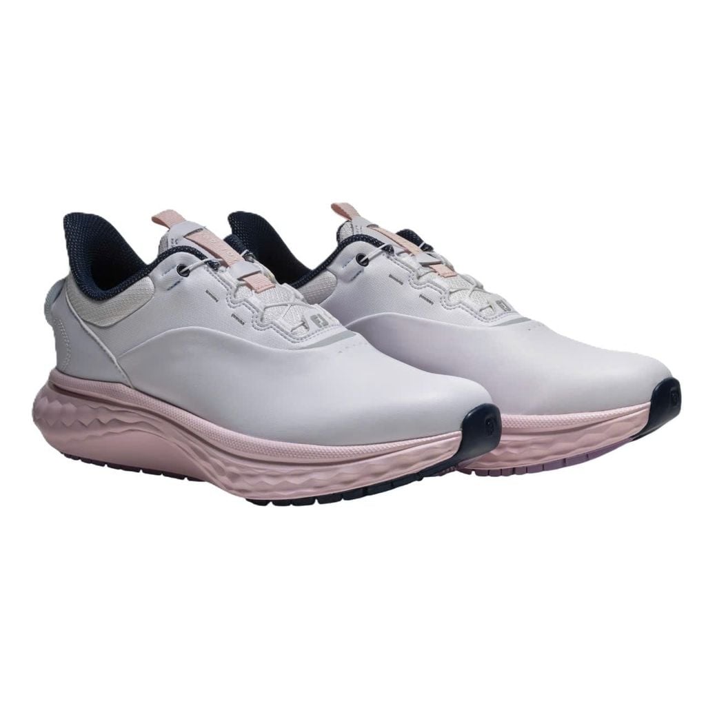 Giày golf nữ Gs W Quantum Boa Wht/Wht/Pnk 97837 | FootJoy