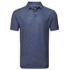 Áo Golf Tay Ngắn FootJoy Bounce Print Stretch Pique, Self Collar 32587