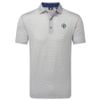 Áo Golf Tay Ngắn FootJoy Eu 25Open Rock Prt Lsl Grey 38878  | FootJoy
