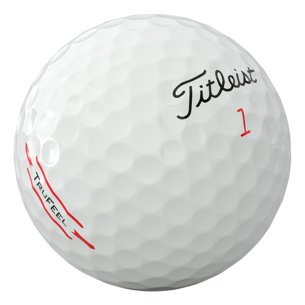 Hộp 12 bóng golf TruFeel 2 lớp 2024 màu Vàng | Titleist