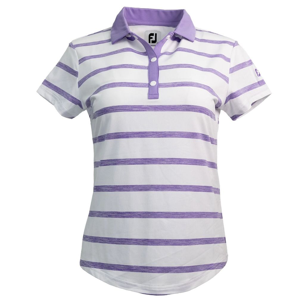 Áo Footjoy Cap Sleeve Spacedye Stripe Shirt 82319