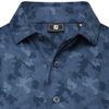 Áo Golf Tay Ngắn FootJoy Leaf Camo Lisle, Self Collar 32689 | FootJoy