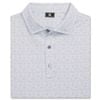 Áo golf nam tay ngắn Vintage Floral Lisle Ice Water / Periwinkle 37451