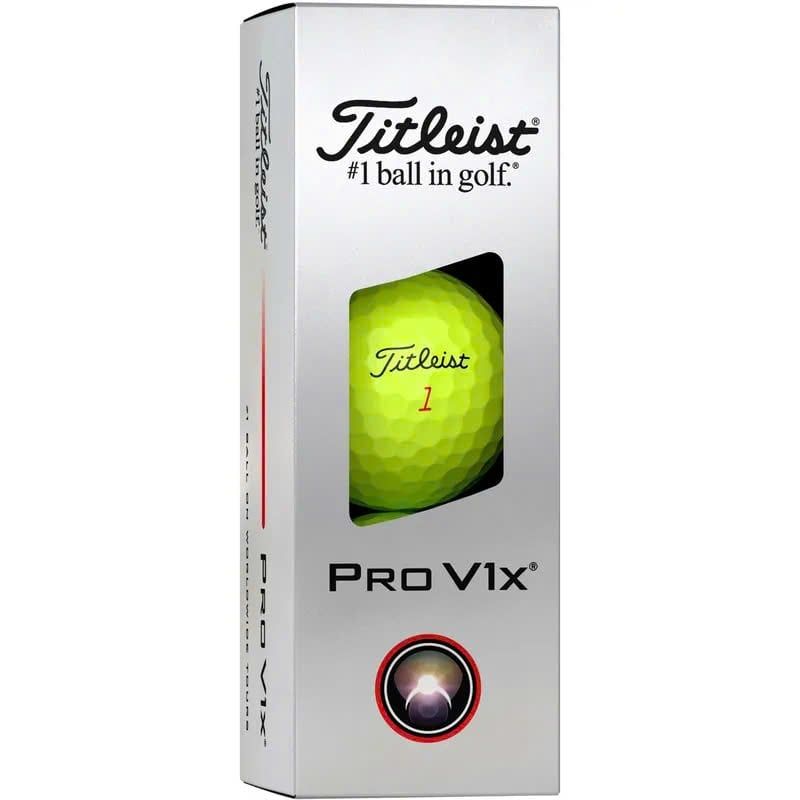 Hộp 12 bóng golf Pro V1X 2025 White | Titleist