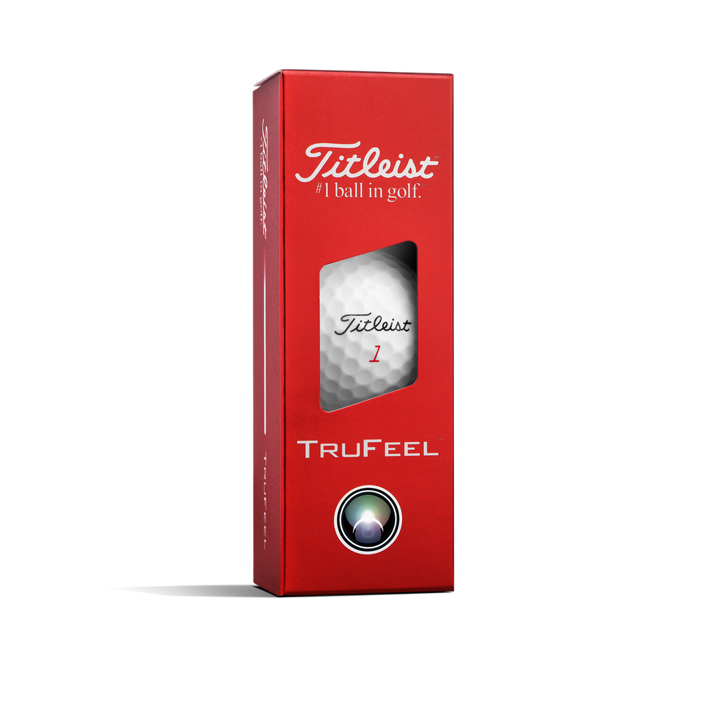 Hộp 12 bóng golf TruFeel 2 lớp 2024 màu Vàng | Titleist