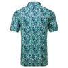 Áo golf nam tay ngắn Garden Print Lisle Navy 37461 | FootJoy