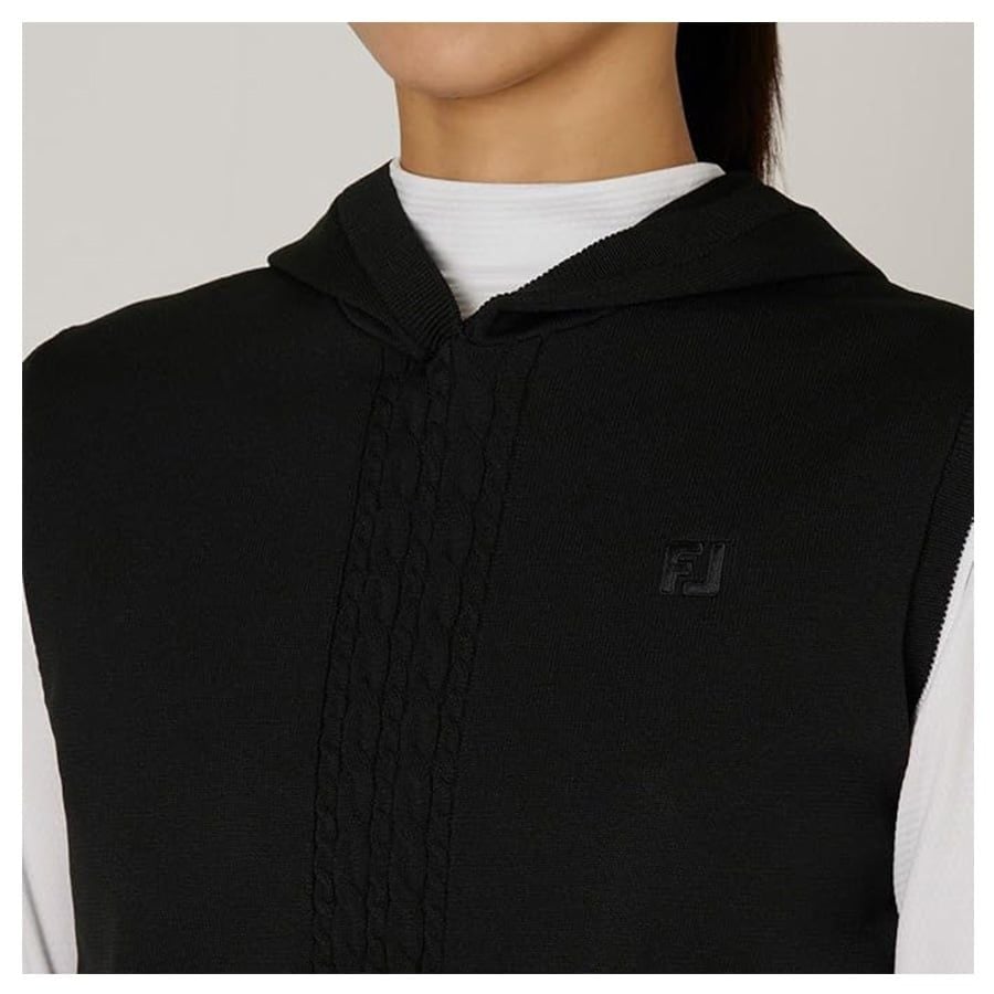 Áo golf nữ tay ngắn FJ Sweater Hoodie vest 32295 MEGA SALE | FootJoy