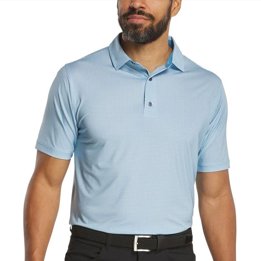 Áo Golf Tay Ngắn FootJoy 3D Print Lisle 37463 | FootJoy