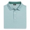 Áo Golf Tay Dài Footjoy Scallop Geo Pique Self Collar 39459 | Footjoy