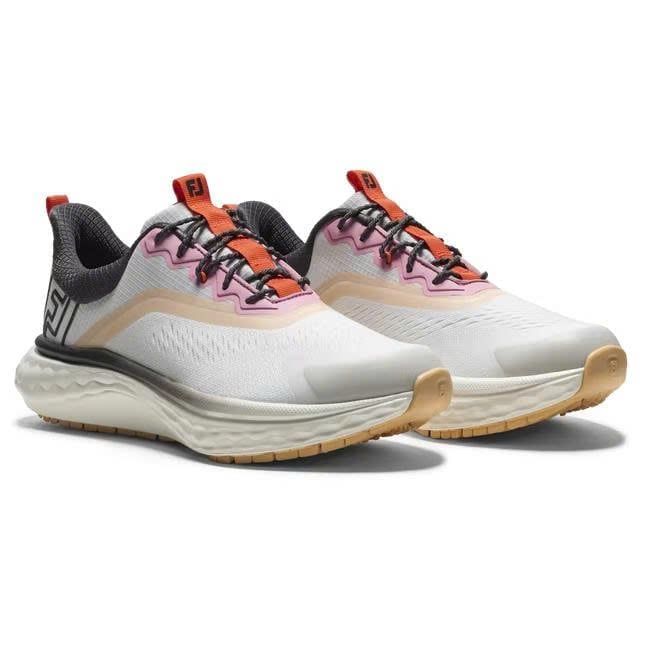 Giày golf nữ FJ FF W QUANTUM CRM/BLK/PNK 97828 MEGA SALE | FootJoy