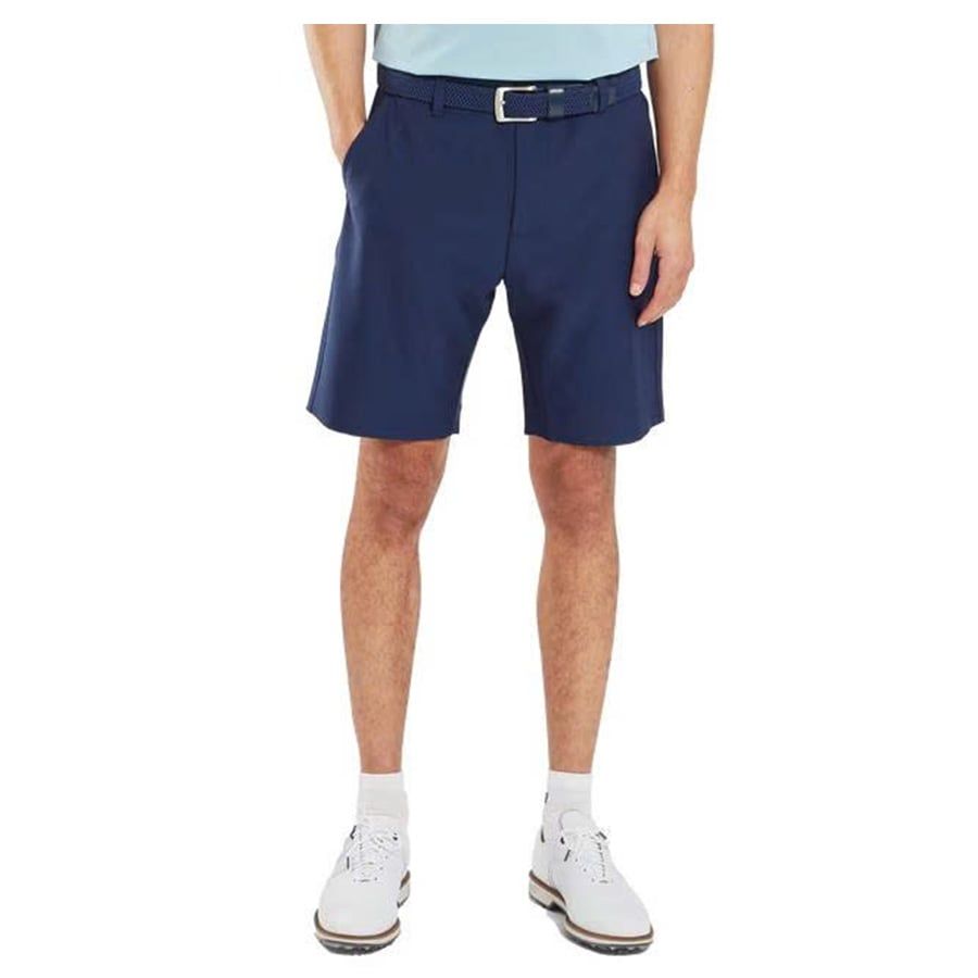 Quần short golf nam Performance Tapered Fit Shorts Navy 32720 | FootJo