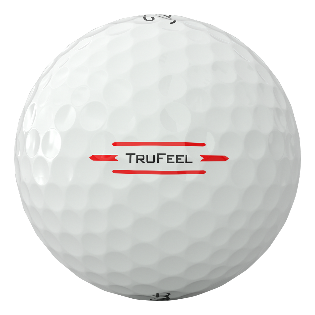 Hộp 12 bóng golf TruFeel 2 lớp 2024 màu Vàng | Titleist