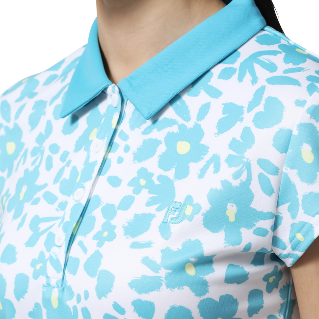 Áo Golf Nữ Tay Ngắn Footjoy Women's SS Graphic Shirt 80552 | Footjoy