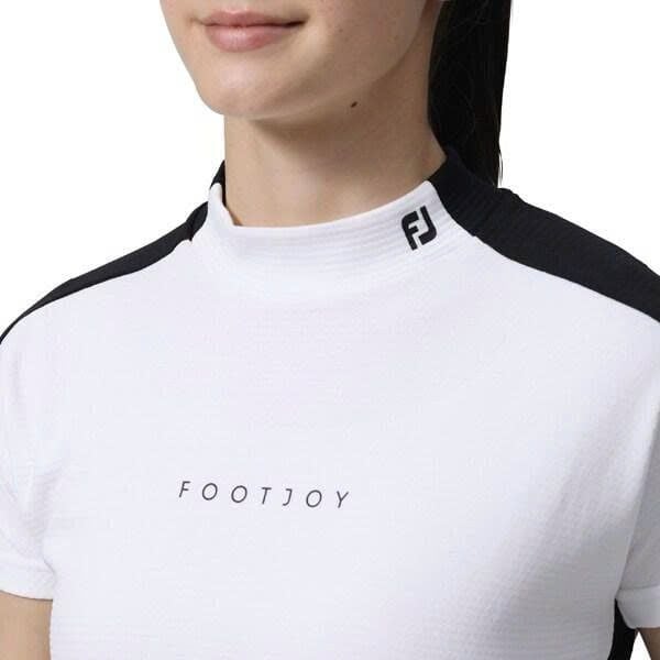 Áo Golf Nữ Tay Ngắn Footjoy Solid Mock Neck Shirt 81922 | Footjoy