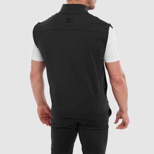 Áo golf nam tay ngắn FJ Ottoman Full Zip Knit Vest 82261 MEGA SALE | F
