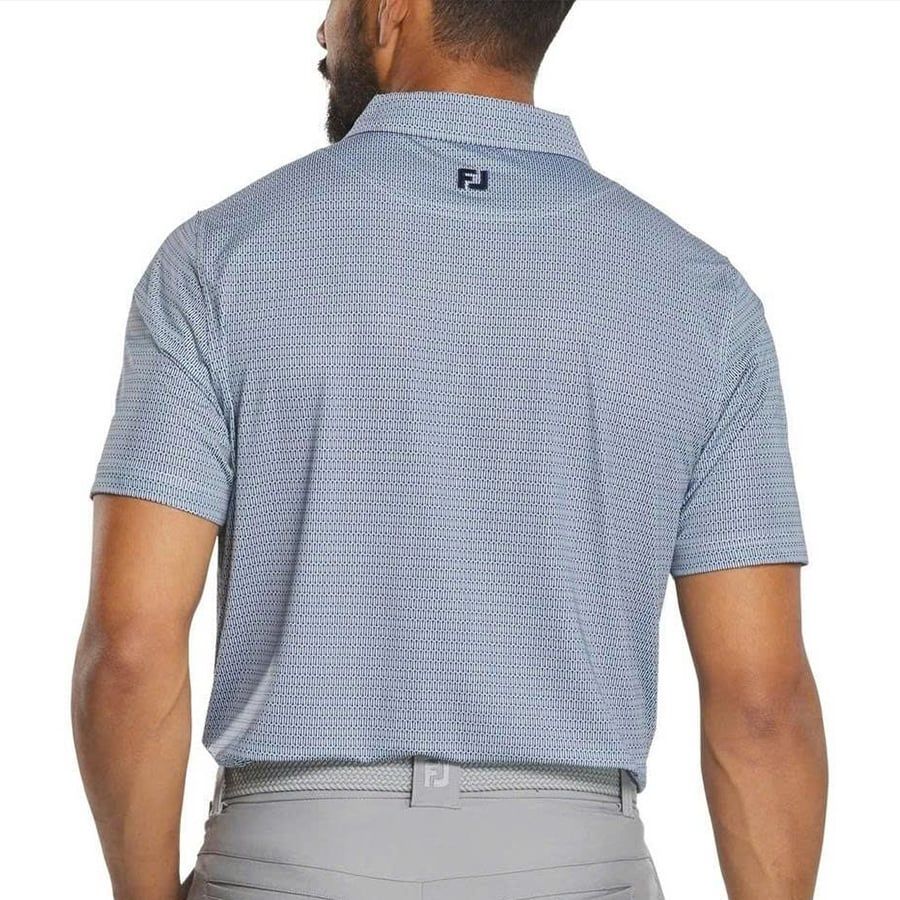 Áo Golf Tay Ngắn FootJoy Tee Geo Print Lisle 37476 | FootJoy