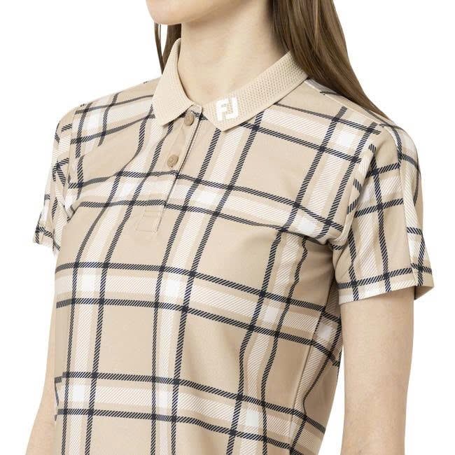 Áo Golf Nữ Tay Ngắn Footjoy  S/S print shirts 35040 | Footjoy