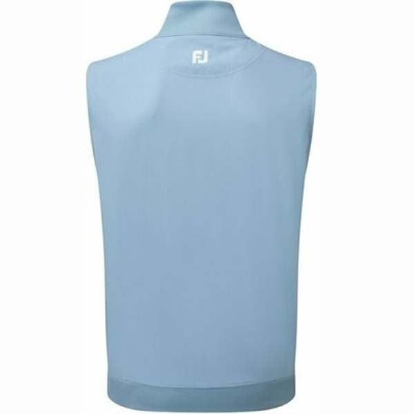 Áo golf nam tay ngắn FJ Ribbed Jacquard 1/2 Zip Vest Marine 95213 MEGA