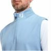 Áo golf nam tay ngắn FJ Ribbed Jacquard 1/2 Zip Vest Marine 95213 MEGA