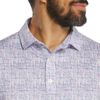 Áo golf nam tay ngắn Tweed Print Lisle White / High Tide 37473 | FootJ