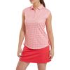 Áo Golf Nữ Tay Ngắn Short Sleeve Gingham Shirt 89813 | FootJoy