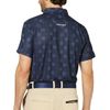 Áo golf nam tay ngắn Short Sleeve Print Shirts Dark Navy 34690 | FootJ