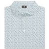 Áo golf nam tay ngắn Gamer Print Pique White / Steel Blue / Navy / Sea