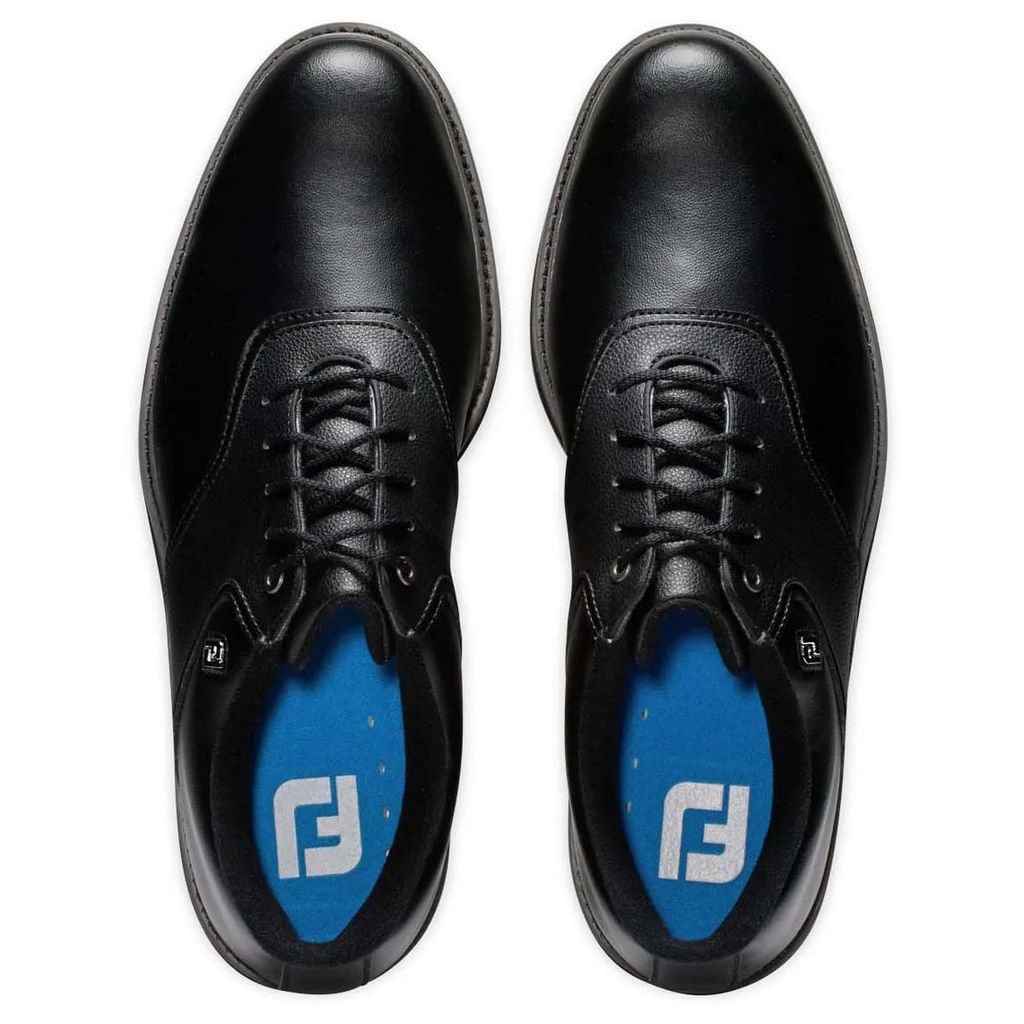 Giày Golf Nam DM ORIGINALS 57024 BLACK Spiked Extra Wide | FJ