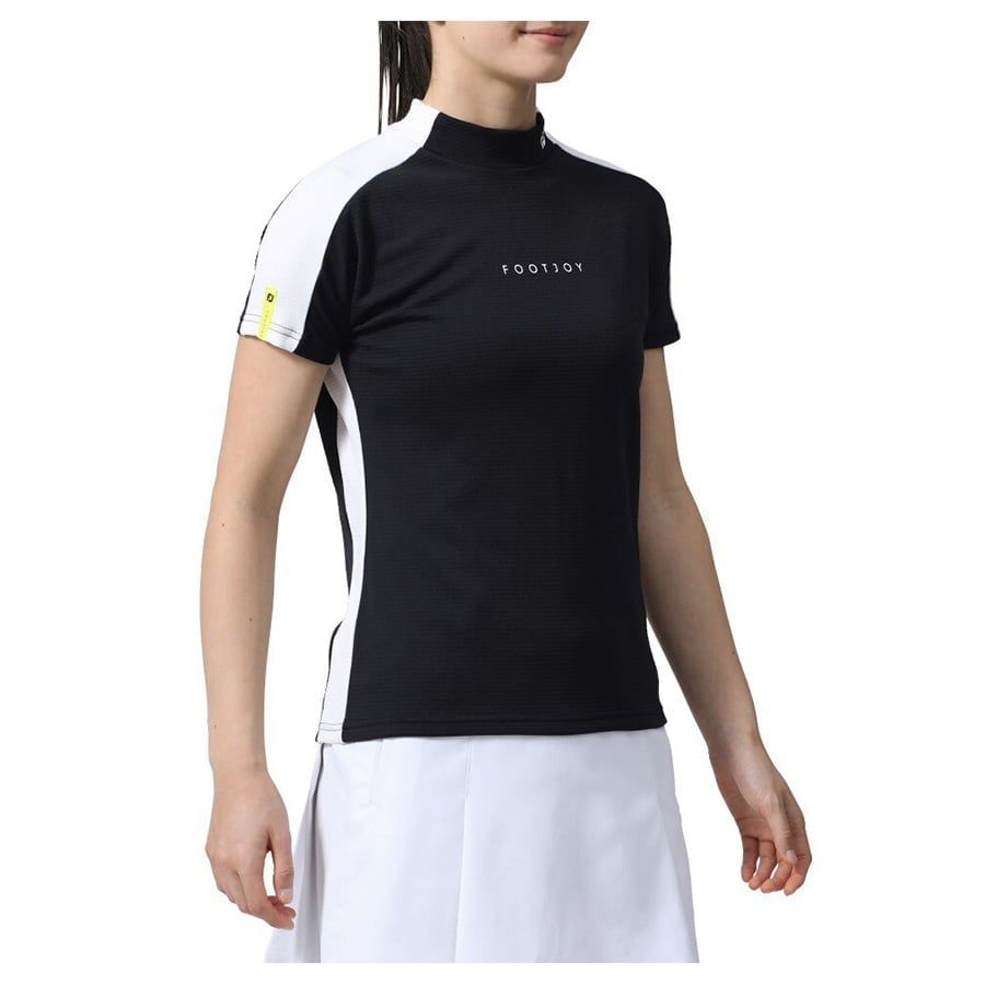 Áo golf nữ tay ngắn FJ Solid Mock Neck Shirt 81923 MEGA SALE | FootJoy