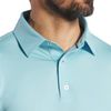 Áo golf nam tay ngắn Tonal Dot Print Lisle Lt. Blue 31486 | FootJoy
