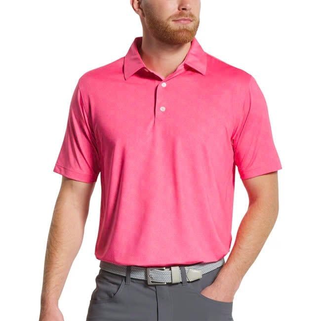 Áo golf nam tay ngắn Speckle Print Lisle Pink Lemonade 32798 | FootJoy