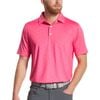 Áo golf nam tay ngắn Speckle Print Lisle Pink Lemonade 32798 | FootJoy