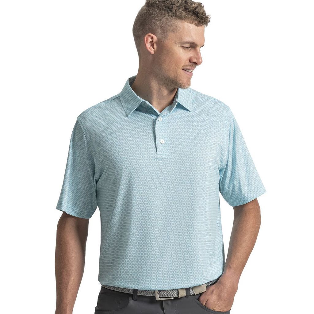 Áo Golf Nam Tay Ngắn Stellar Print Lisle 39524 | FootJoy