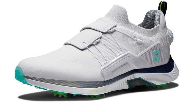Giày golf nam FJ ES HYPFLX CRB BOA WHT/CHL/TEL 55462 MEGA SALE | FootJ