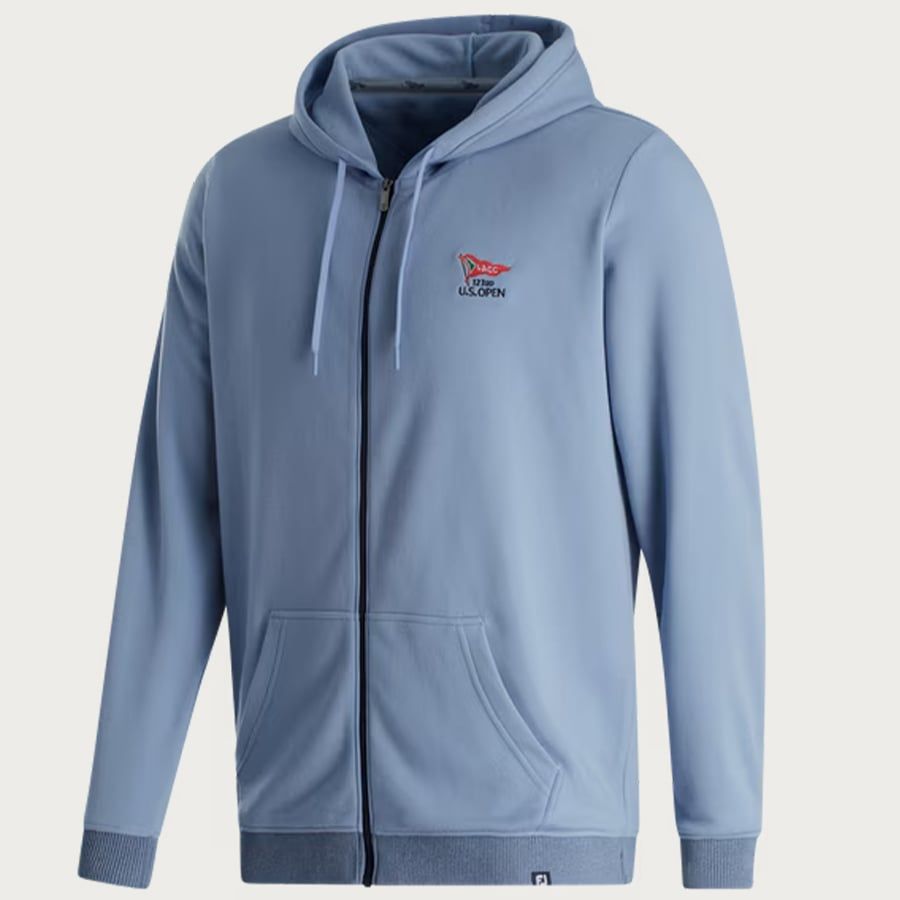 Áo Golf Tay Dài  Áo Footjoy Full-Zip Hoodie Blue 28945 | FootJoy