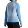 Áo Golf Nữ Tay Dài FJ Full Zip Houndstooth Print Midlayer 87334 MEGA S