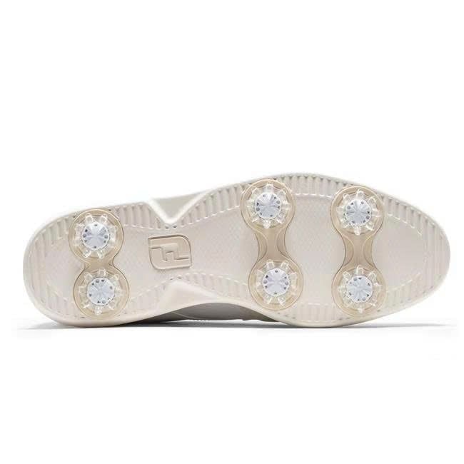 Giày golf nữ FJ FF W TRADITIONS WHT/WHT/GLD 97940 MEGA SALE | FootJoy