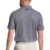 Áo golf nam tay ngắn Speckle Print Lisle Black/White 32774 | FootJoy