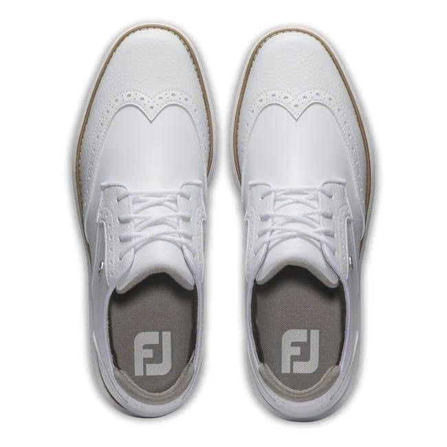 Giày golf nữ FJ EF TRADITIONS W WHT/WHT/WHT 97931 MEGA SALE | FootJoy