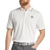 Áo Golf Tay Ngắn FootJoy Eu Sld W Trim Pique Wht W Yllw 32533 | FootJo