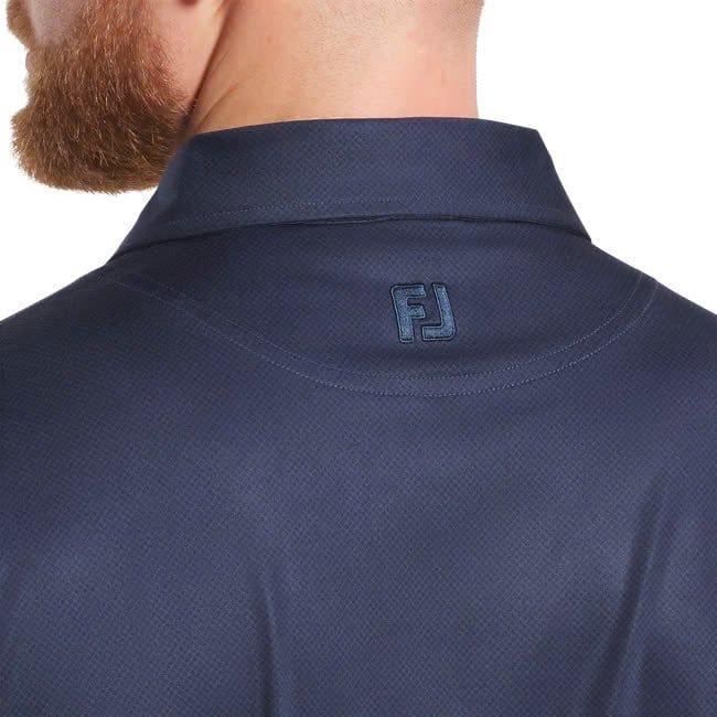 Áo golf nam tay ngắn Tonal Dot Print Lisle Navy 31485 | FootJoy