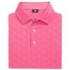 Áo golf nam tay ngắn Speckle Print Lisle Pink Lemonade 32798 | FootJoy