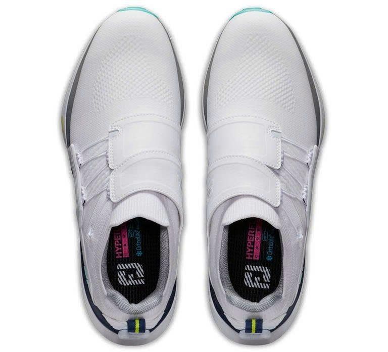 Giày golf nam FJ ES HYPFLX CRB BOA WHT/CHL/TEL 55462 MEGA SALE | FootJ
