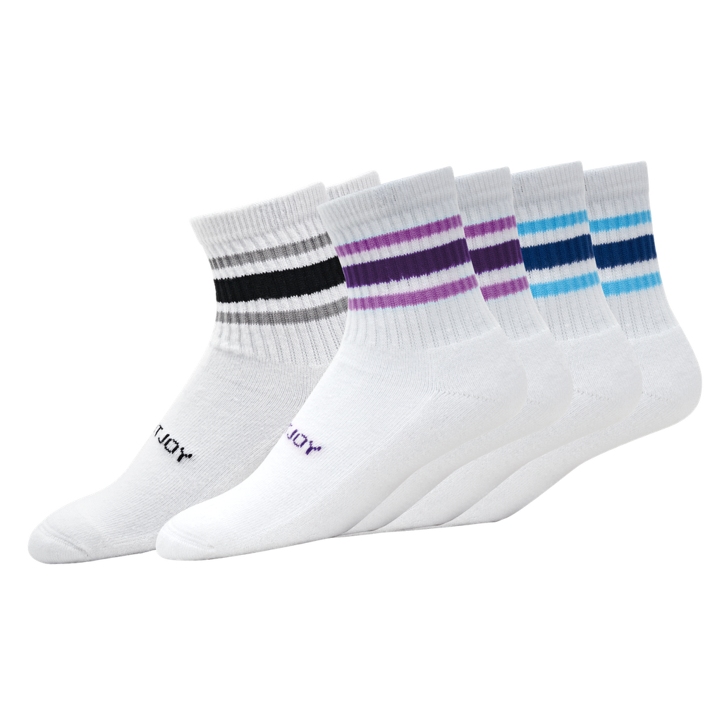 Combo 3 Đôi Vớ Golf Nữ ComfortSof Quarter Stripe 11611 | FootJoy