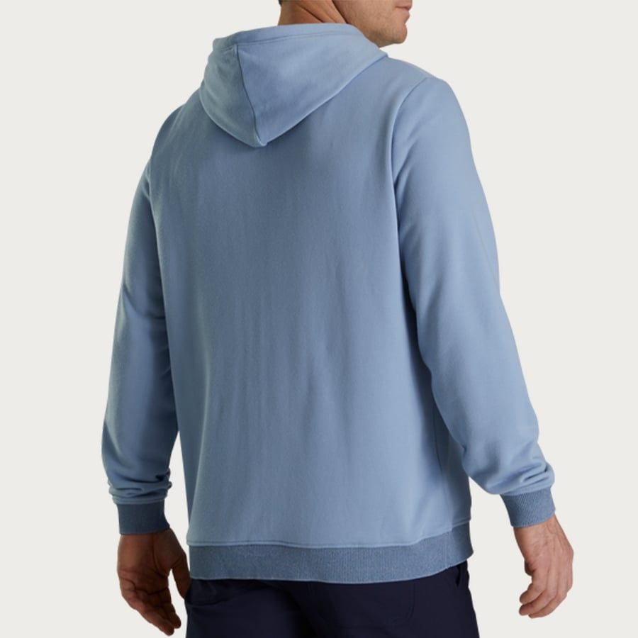 Áo Golf Tay Dài  Áo Footjoy Full-Zip Hoodie Blue 28945 | FootJoy