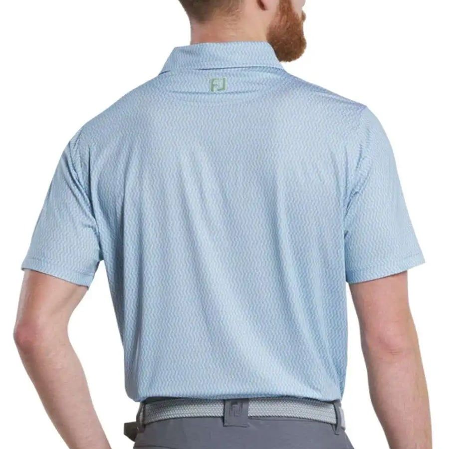 Áo Golf Tay Ngắn FootJoy 3D Print Lisle 37463 | FootJoy