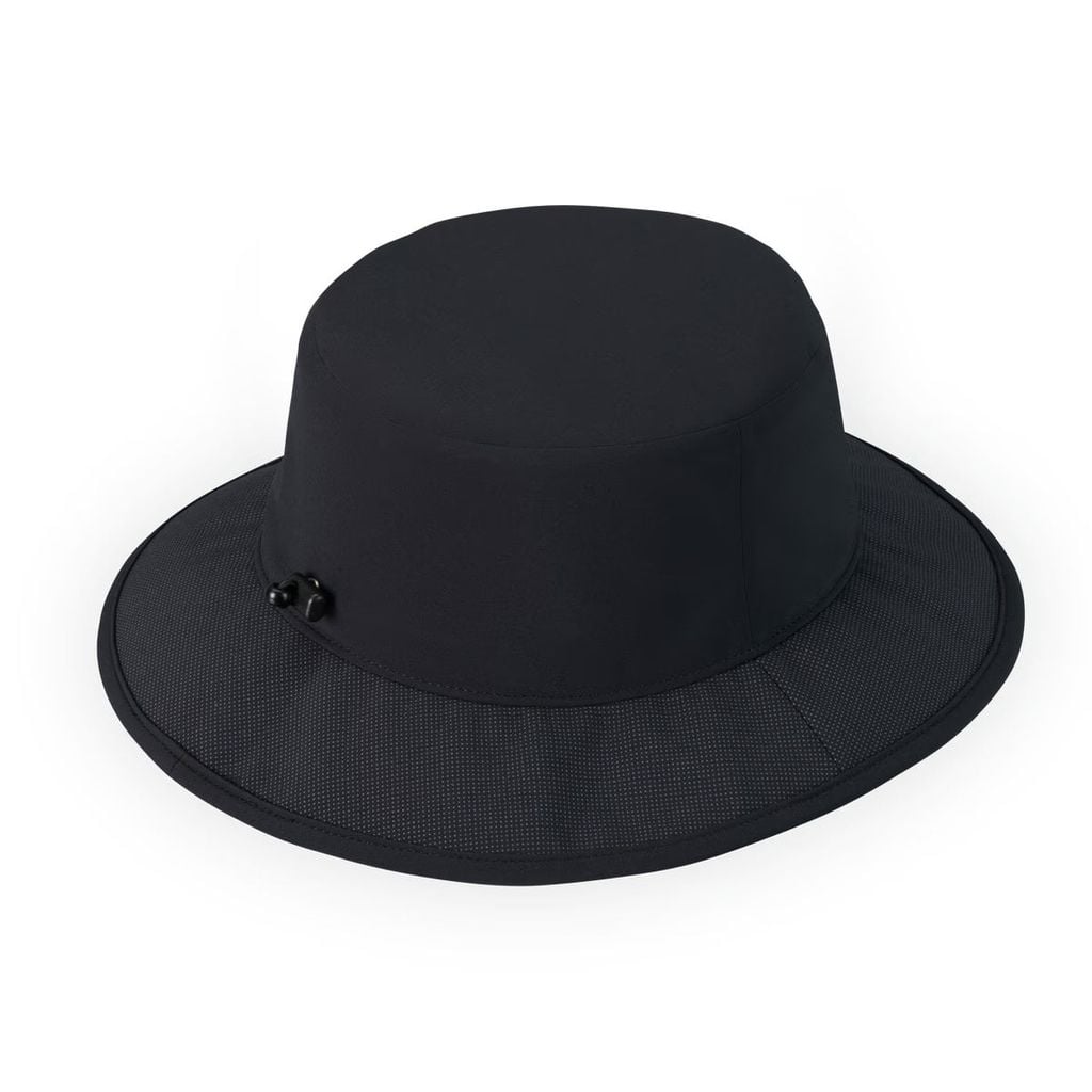 Nón kết golf nam HydroSeries Bucket Hat Black 35624 | FootJoy