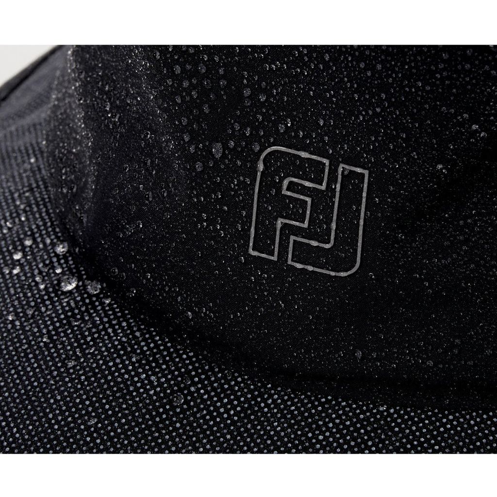 Nón kết golf nam HydroSeries Bucket Hat Black 35624 | FootJoy